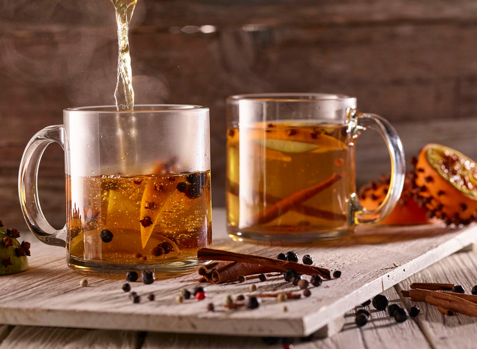 16 Hot Spiced Cider