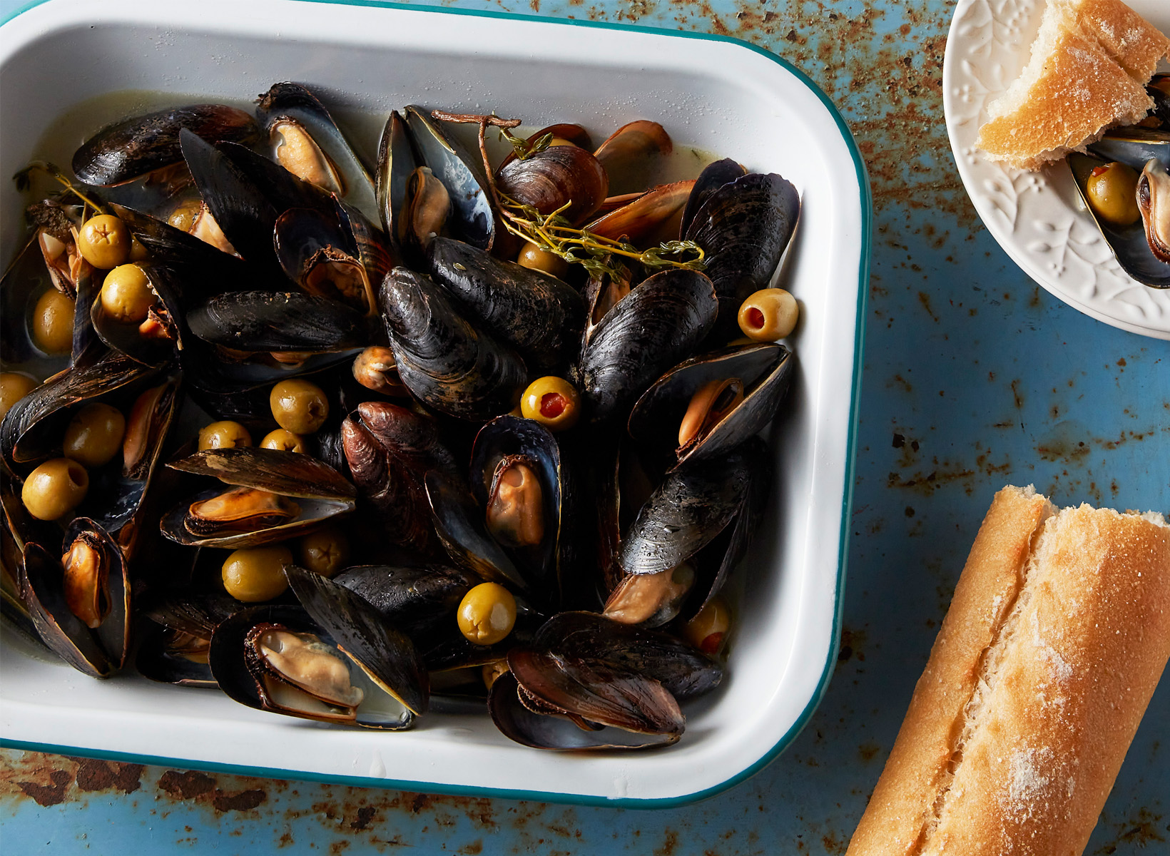 Mussels & Olives