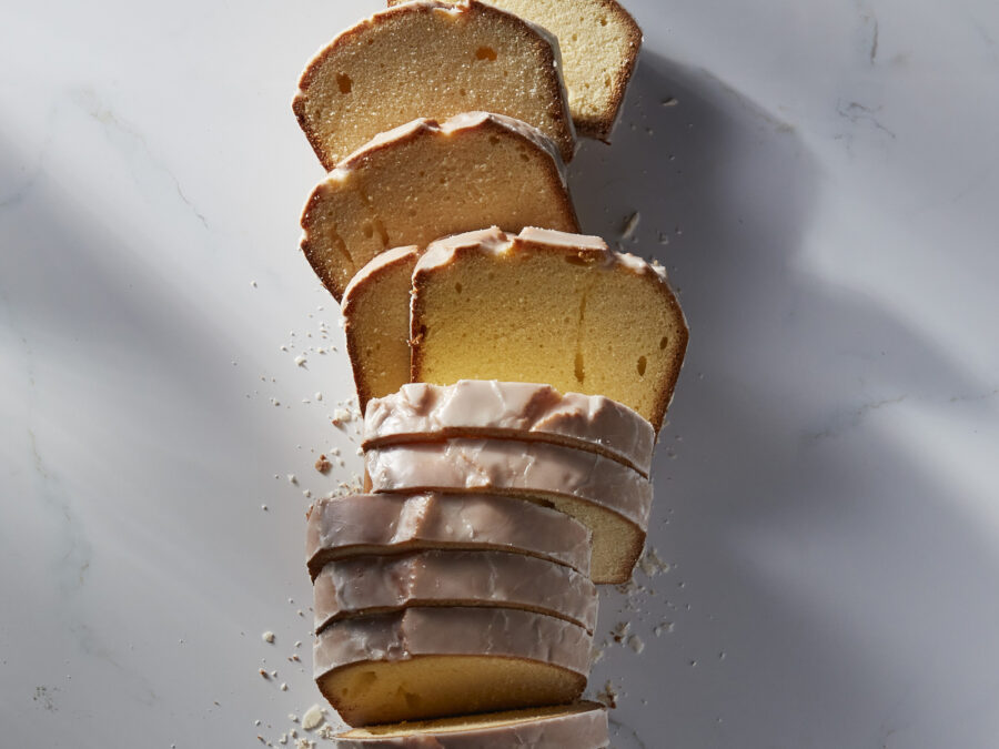 21-Old Fashioned Poundcake with Lemon Sweet Tea Glaze